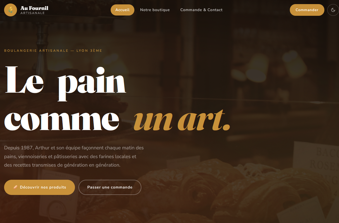 Image du site web de salon de coiffure